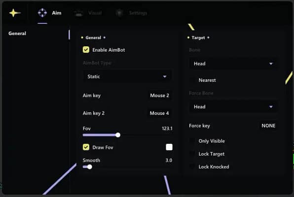 Delta Force Cheat Menu 1