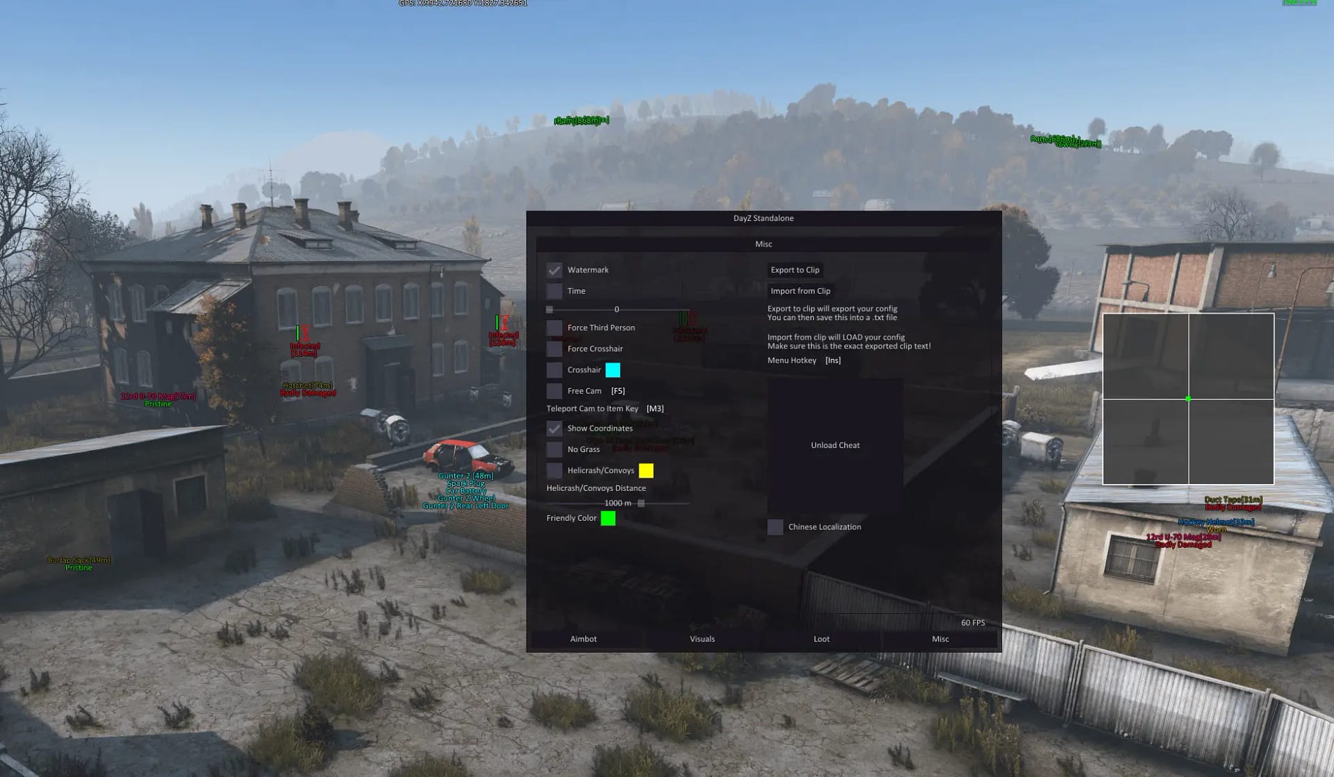 DayZ Cheats DayZ Misc