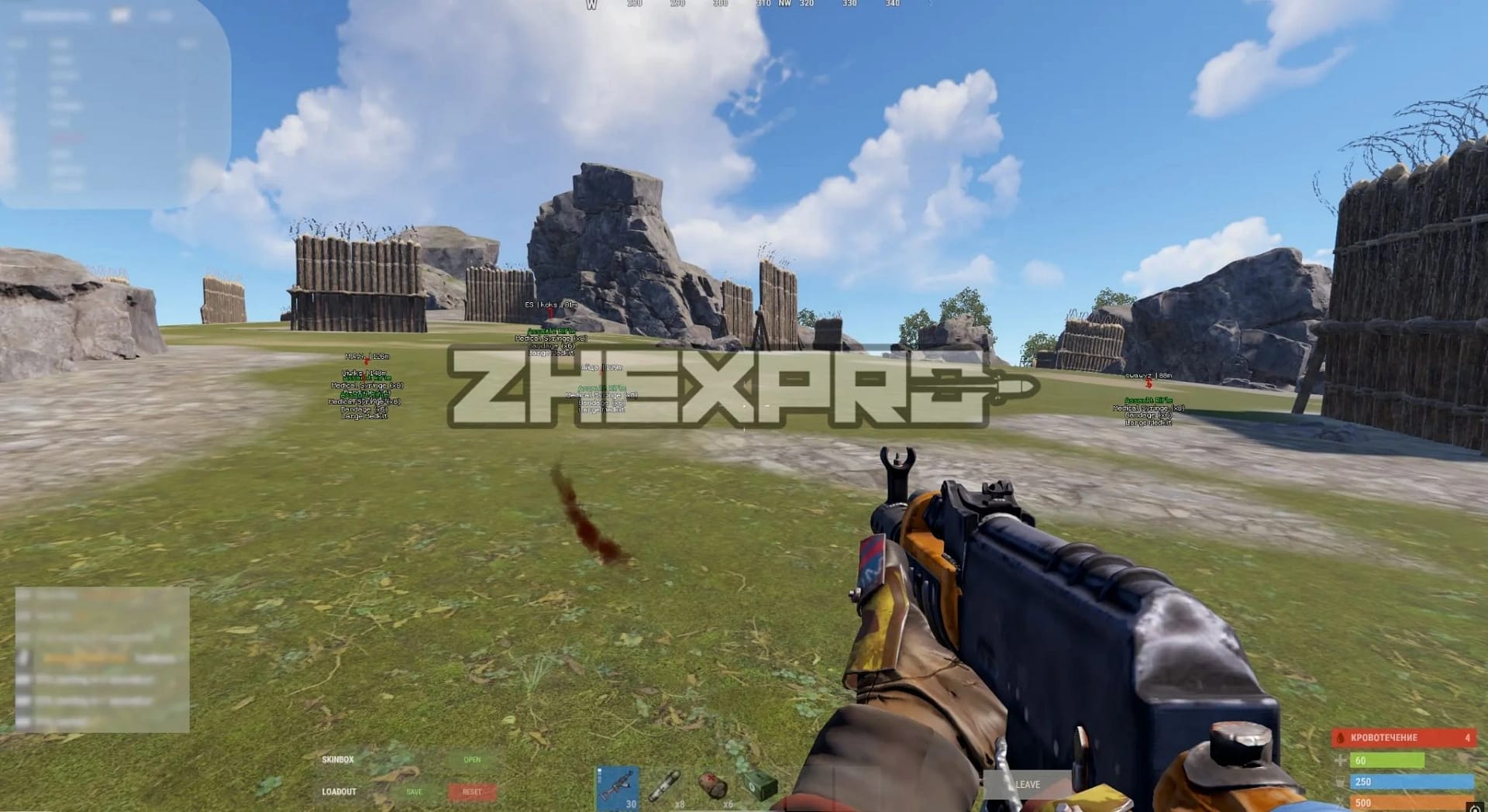 Rust Wallhack Gameplay Rust Wallhack Gameplay